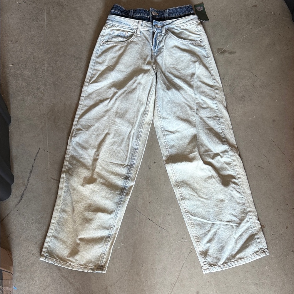 Wild Fable Denim Contrast Jeans